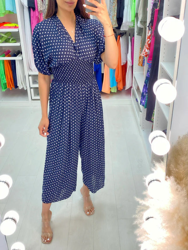 Veloria | Polka Dot Jumpsuit