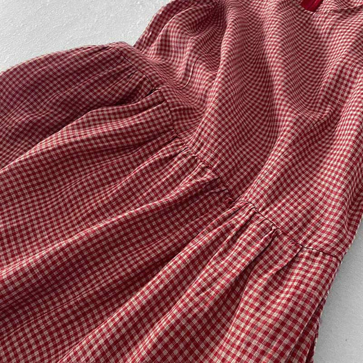 Sabina | Plaid Sleeveless Dress
