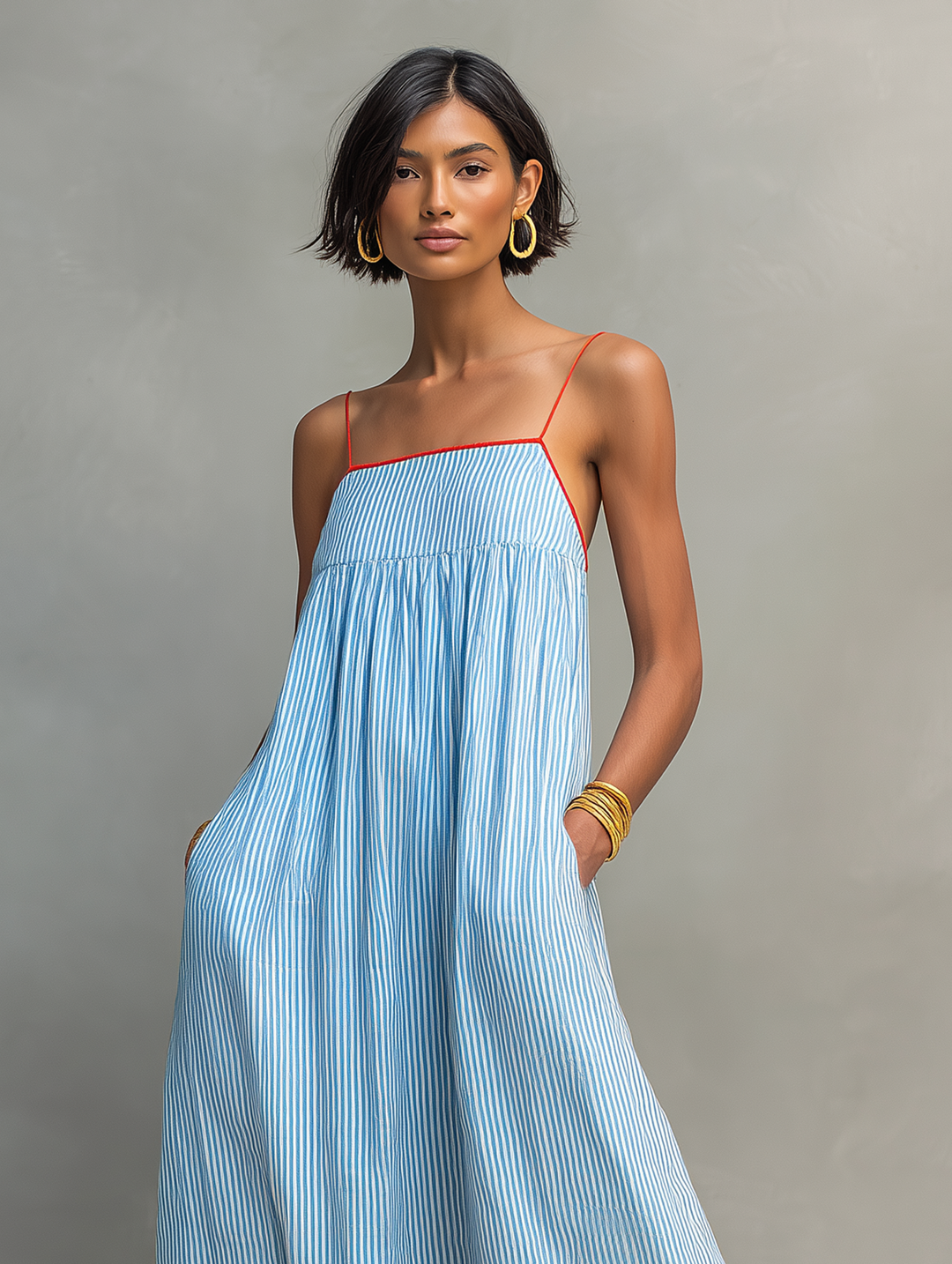 PAMELA | FLOWING SUMMER MAXI DRESS