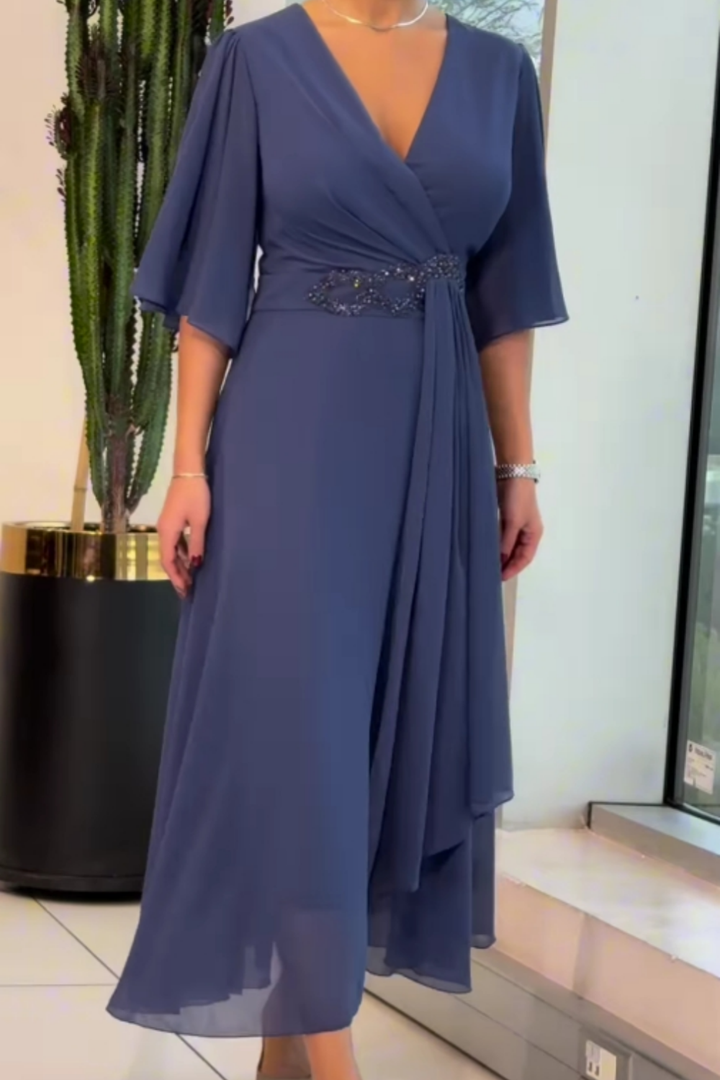 Lioraine | Elegant Flowing Midi Dress