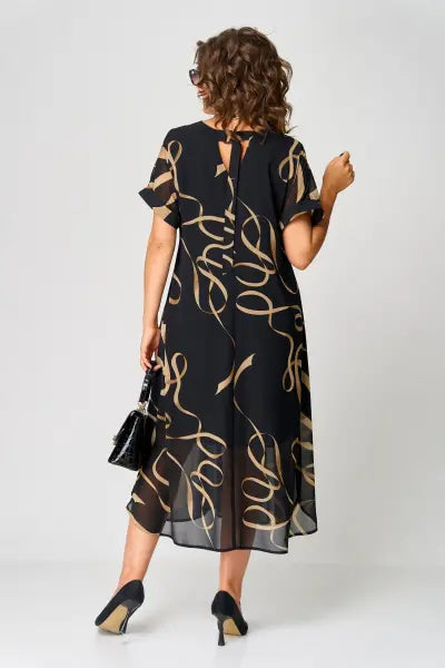 Valessia | Printed Midi Dress