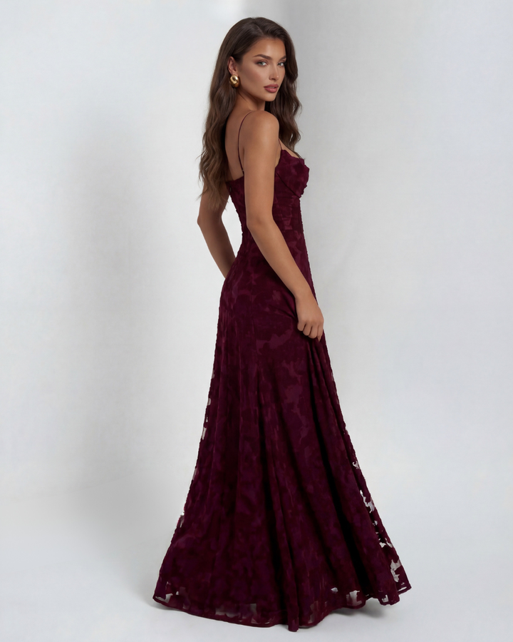 Evarielle |  Floral Evening Gown