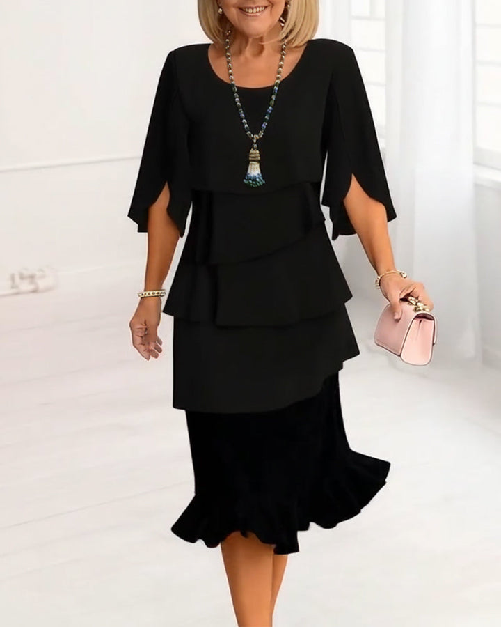 Ann | Elegant Midi Dress
