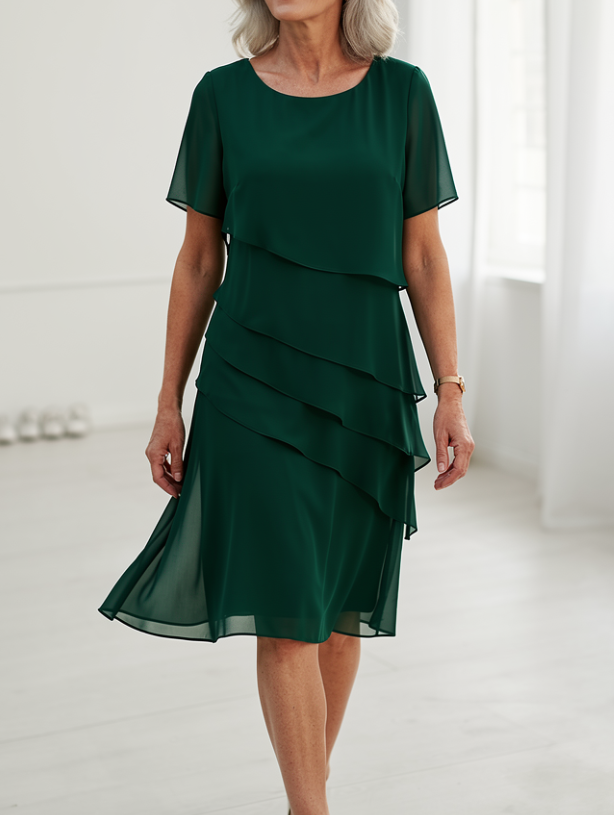 Belinda | Flowy Tiered Dress