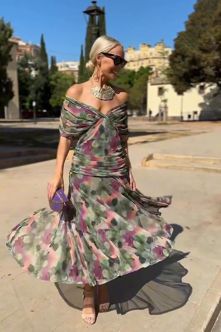 Jill – Elegant Maxi Evening Robe