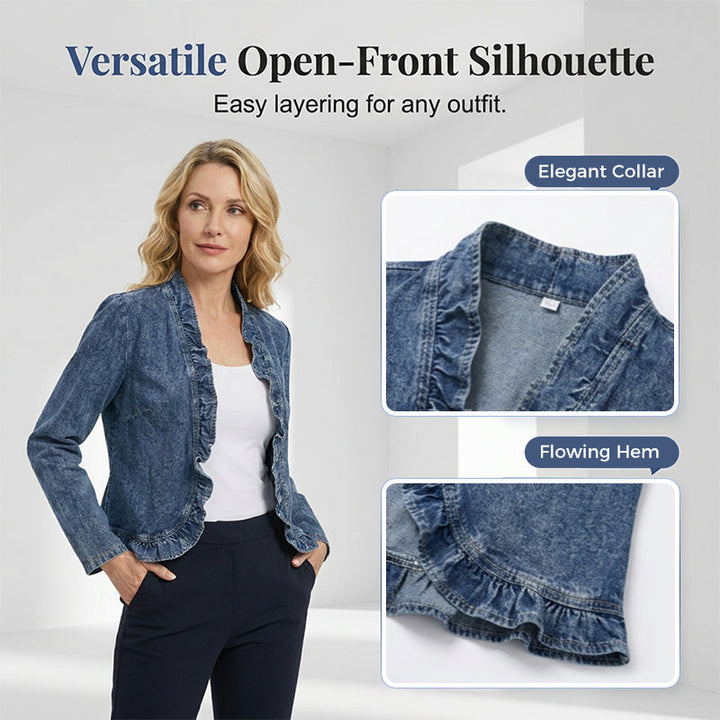Suze | Denim Tussenjas