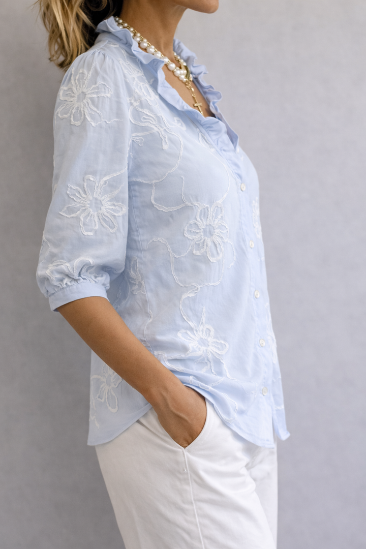 Zarela | Floral Blouse