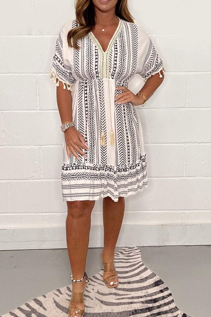 Seraphine | Casual V-Neck Dress