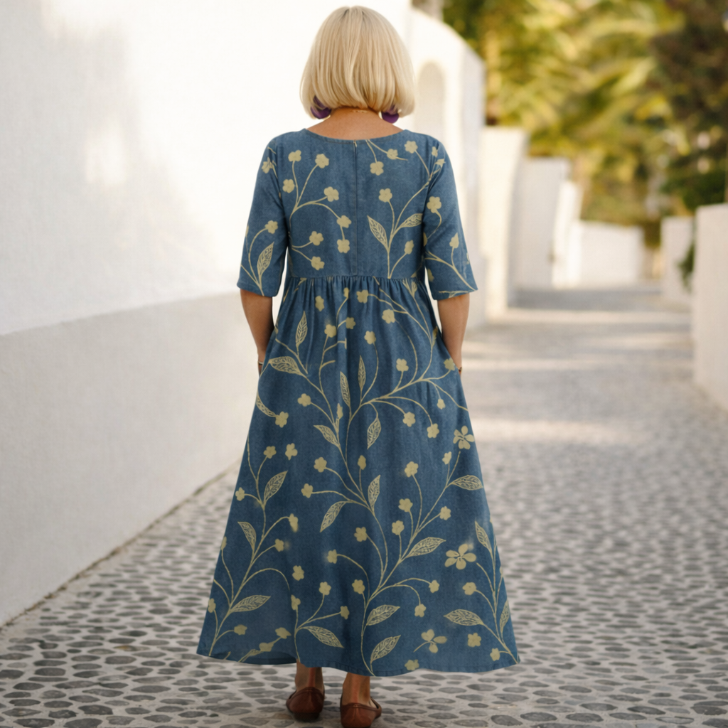 Isolena | Effortless Comfort Midi Dress