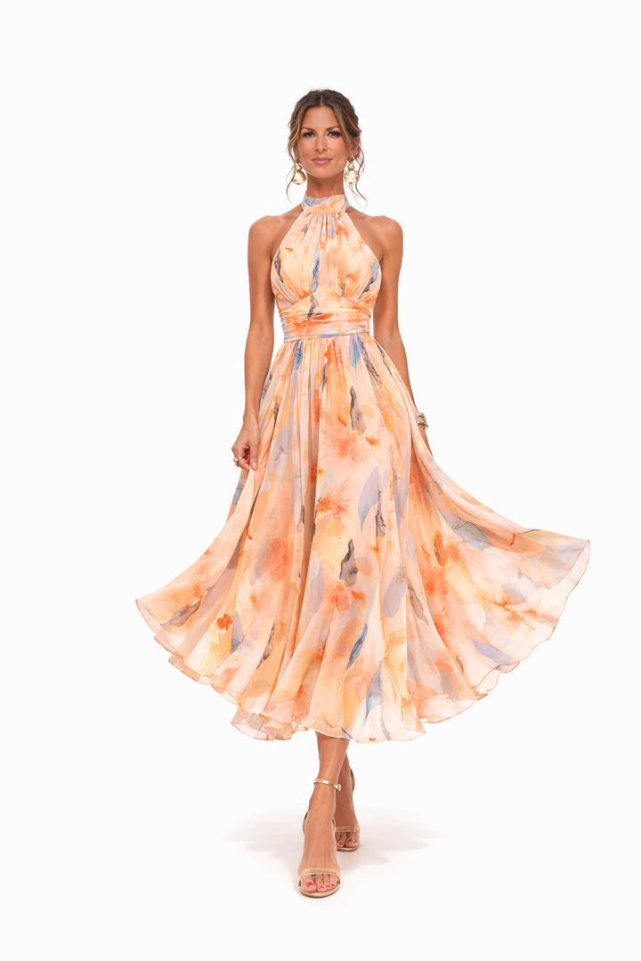 Louise | Halter Neck Dress