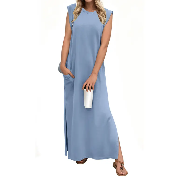 Roseliane | Breezy Split Pocket Maxi Dress