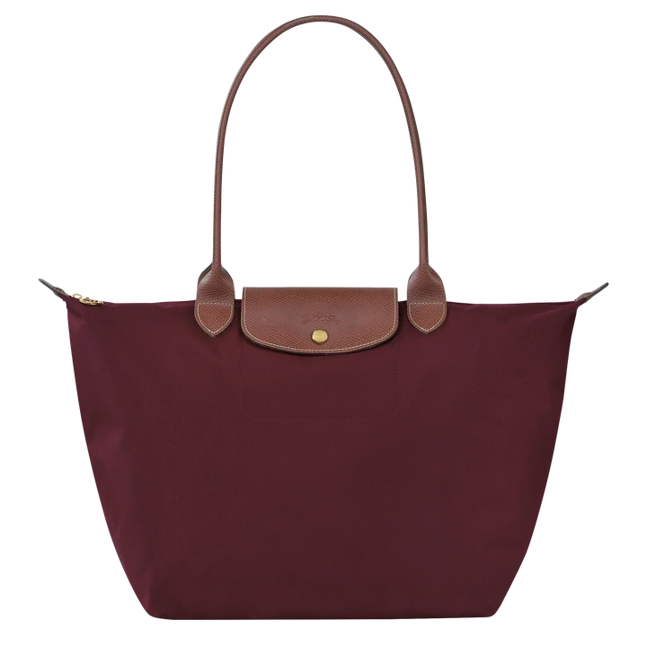 Jule - Large Le Pliage Tote, Burgundy