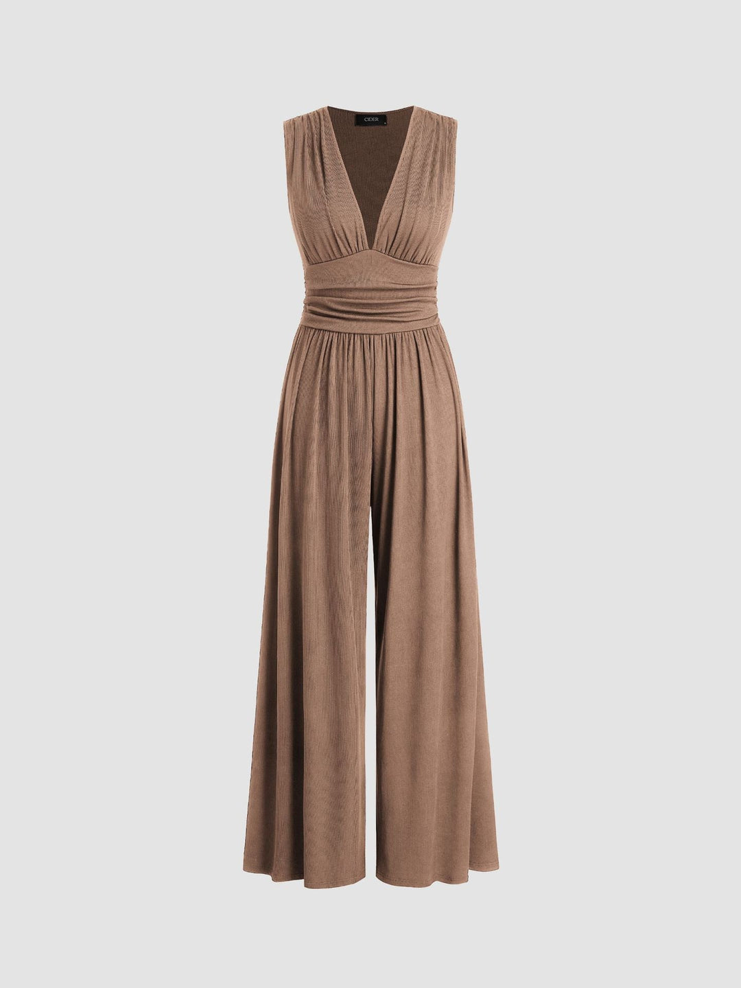 CHAR – Chic Sleeveless Wide-Leg Jumpsuit