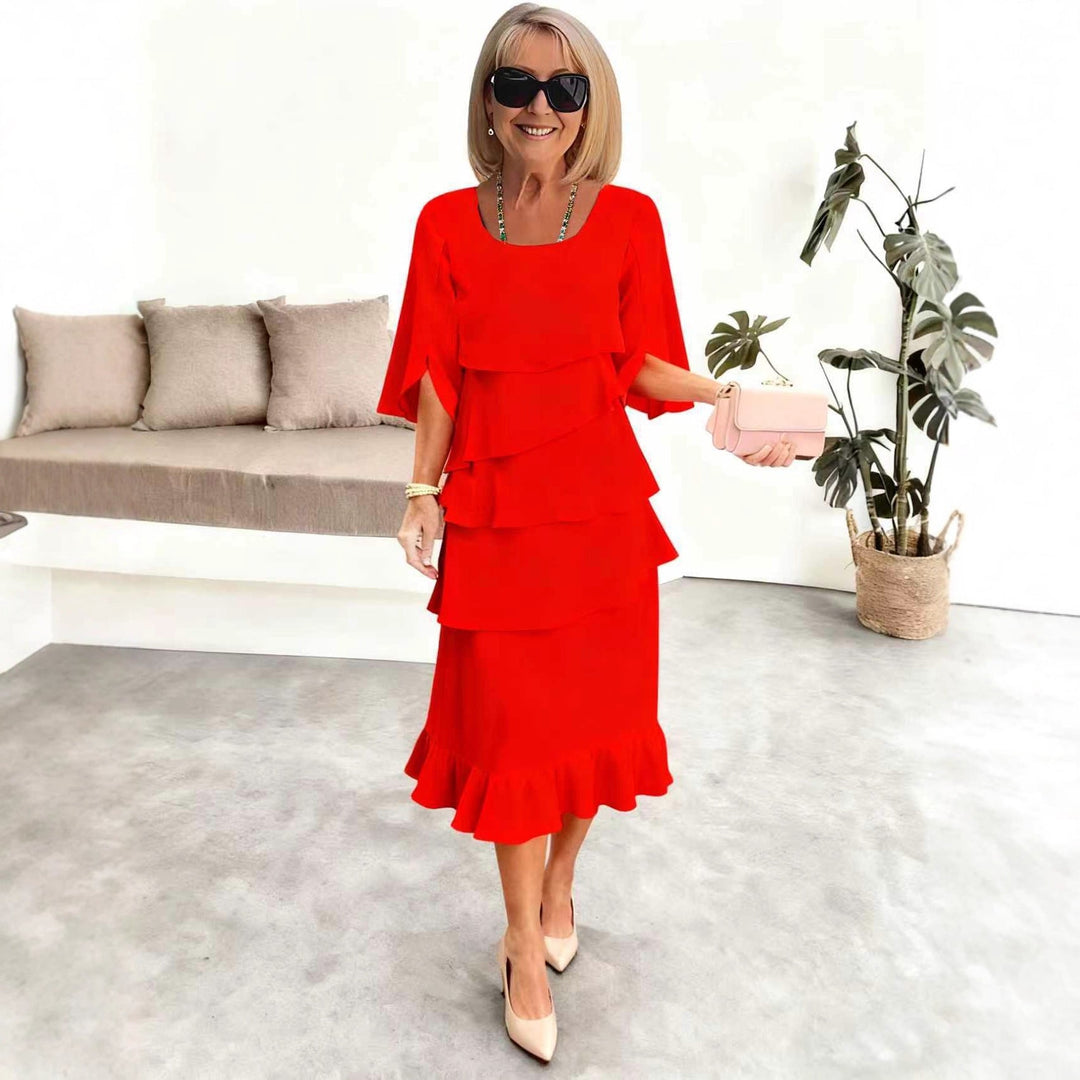 Ann | Elegant Midi Dress