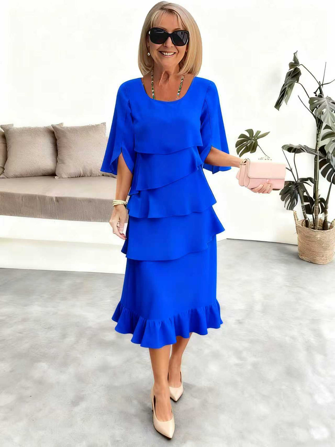 Ann | Elegant Midi Dress