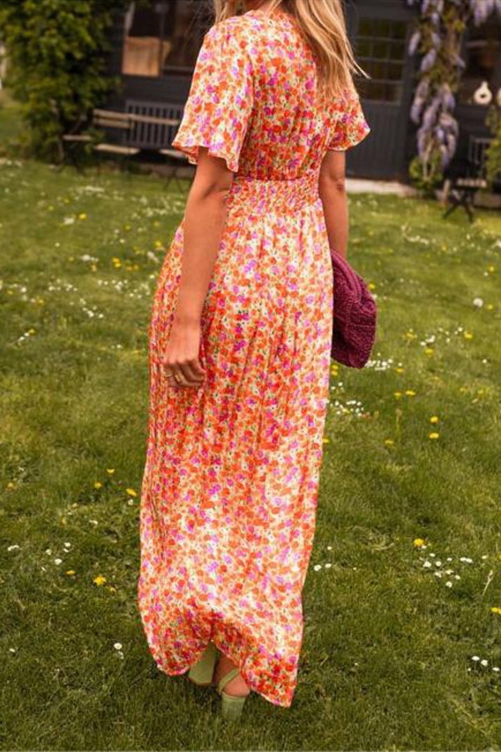 Linora | Maxi Dress With Flowers