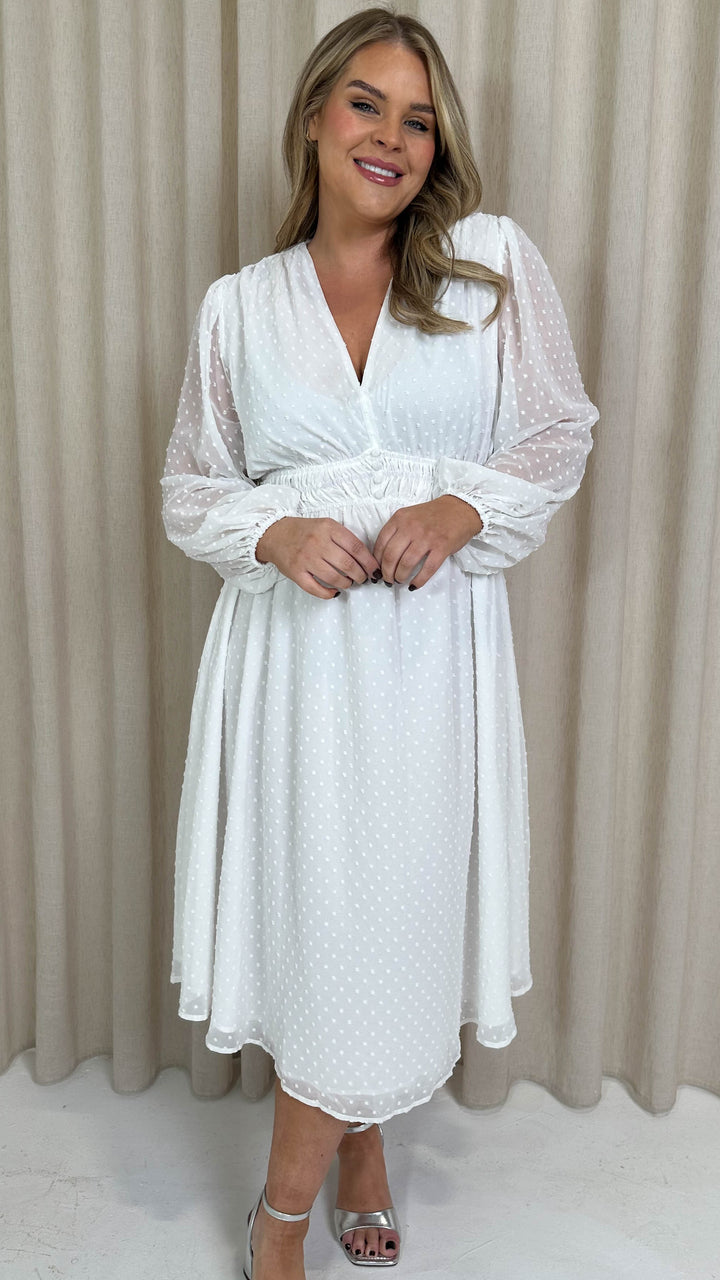 CC™ | Shirred Midi Dress
