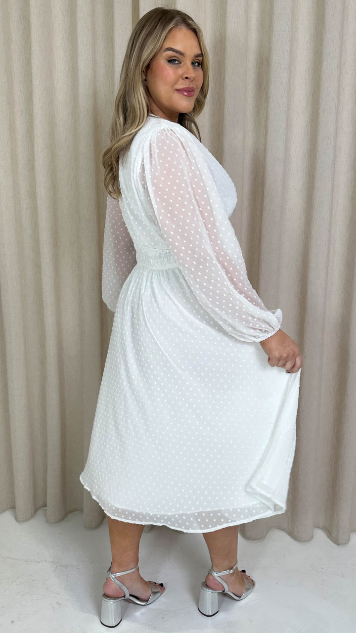 CC™ | Shirred Midi Dress