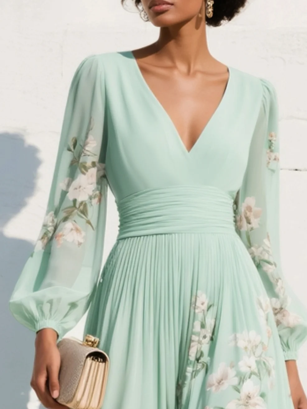 Yara | Floral Midi Dress