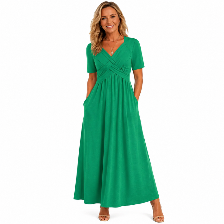 ANGELI™ - Elegant Midi Dress
