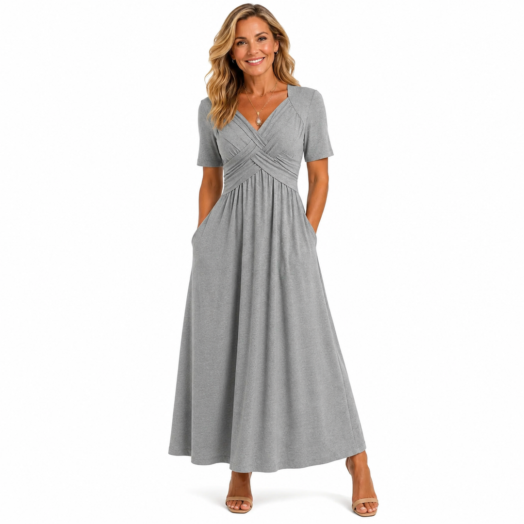 ANGELI™ - Elegant Midi Dress