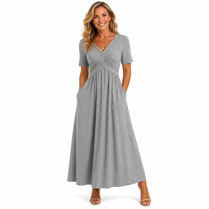 ANGELI™ - Elegant Midi Dress