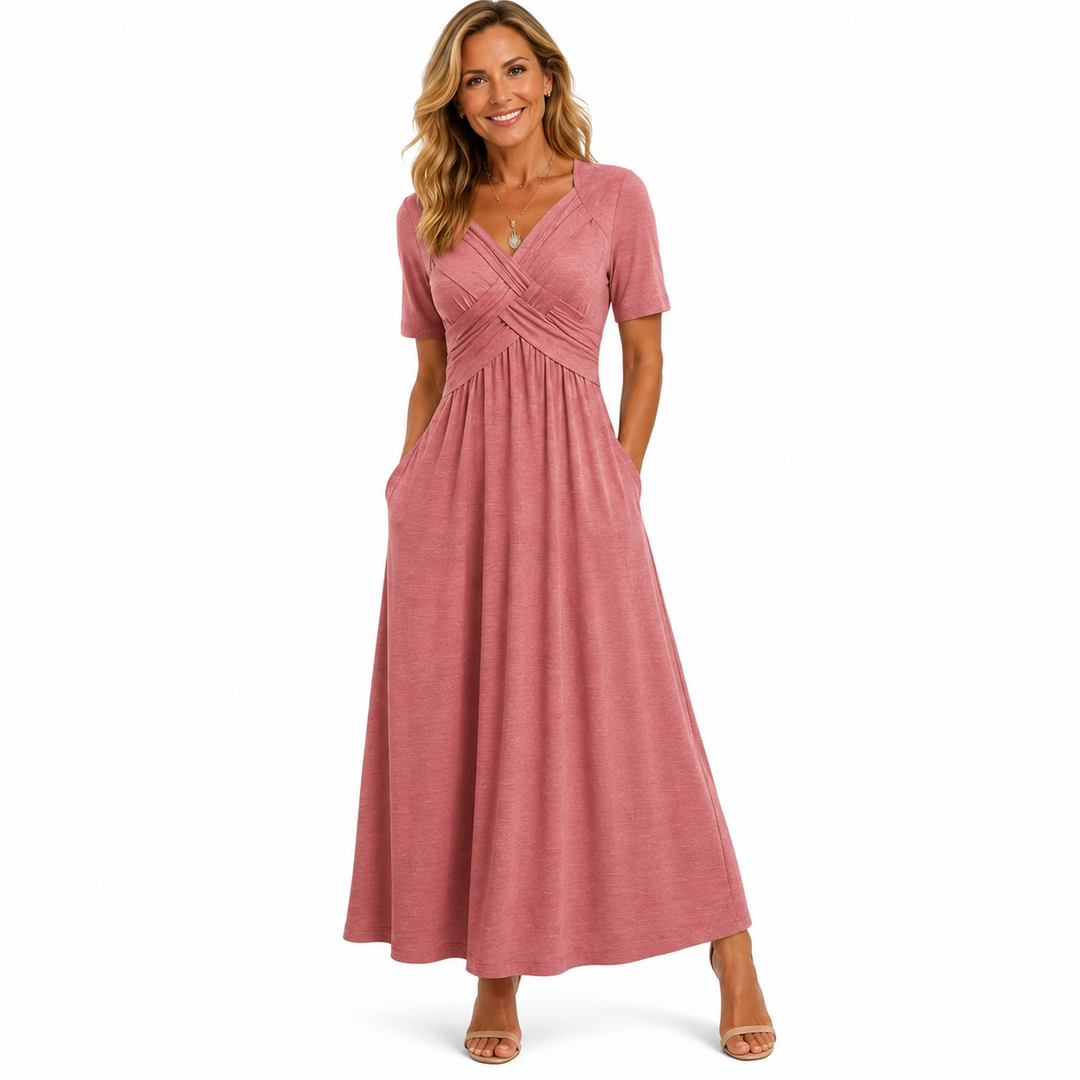 ANGELI™ - Elegant Midi Dress