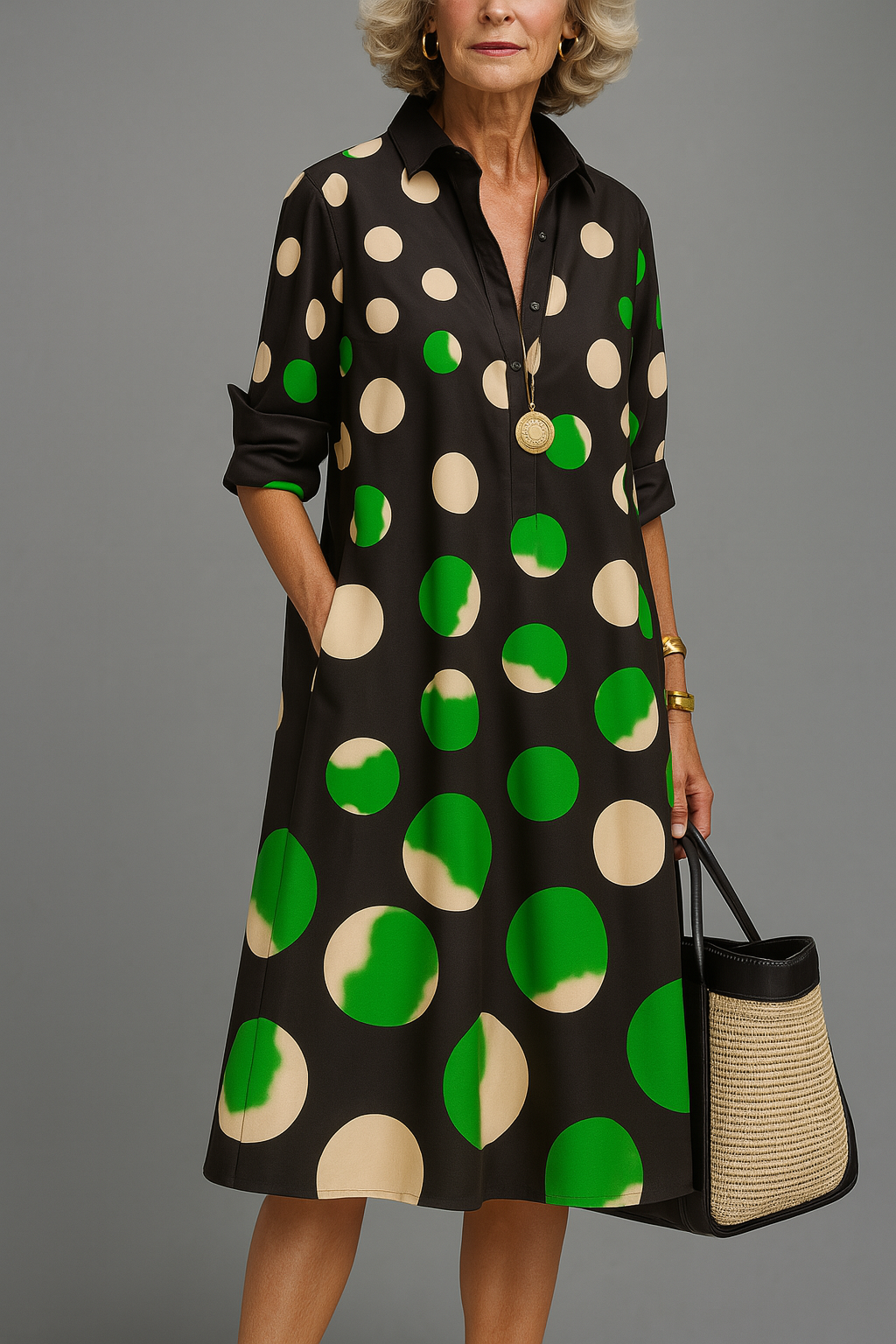 Isabella | Chic Midi Dress