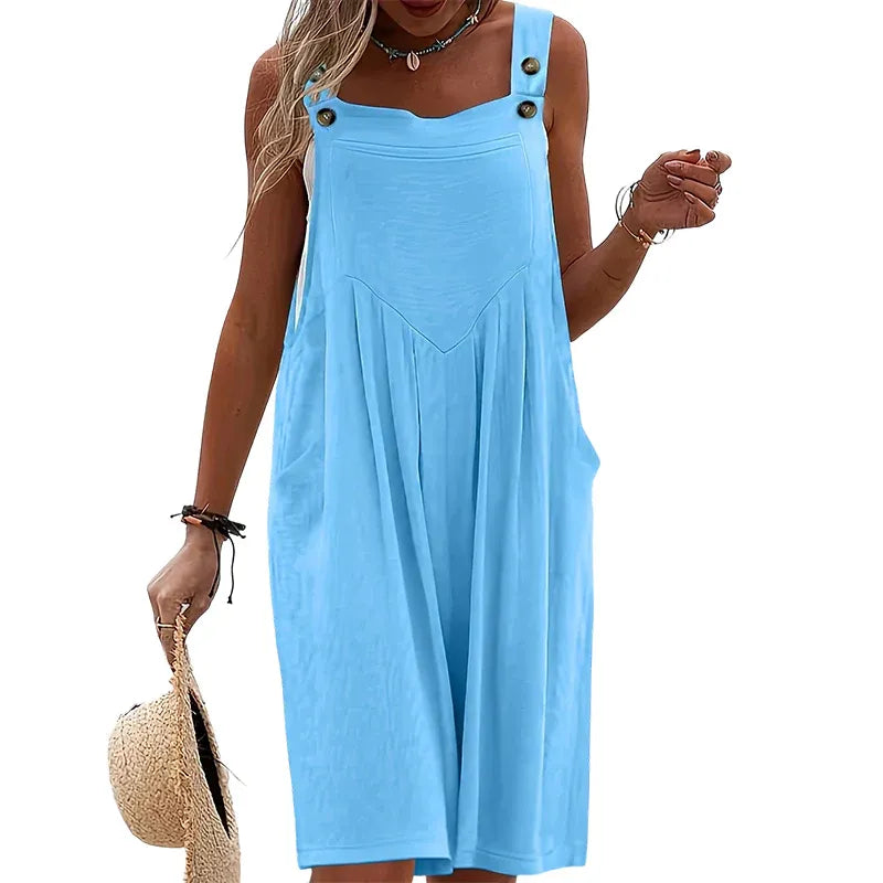 Rochelle | Wide-Leg Pocket Jumpsuit