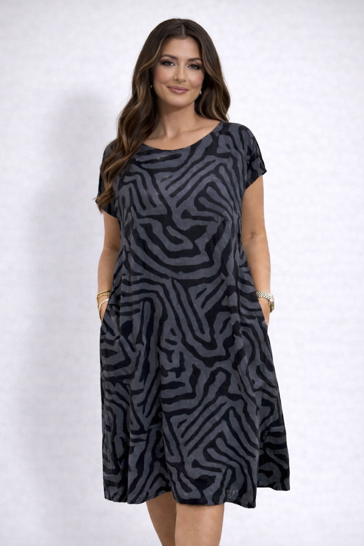 Mariselle | round neck summer dress