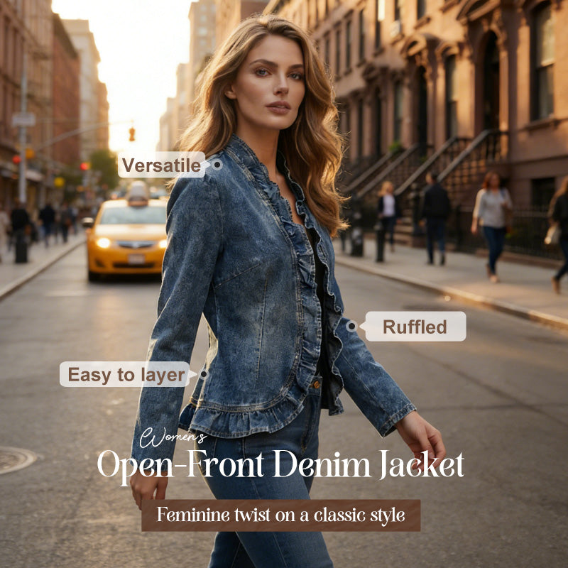 Suze | Denim Tussenjas