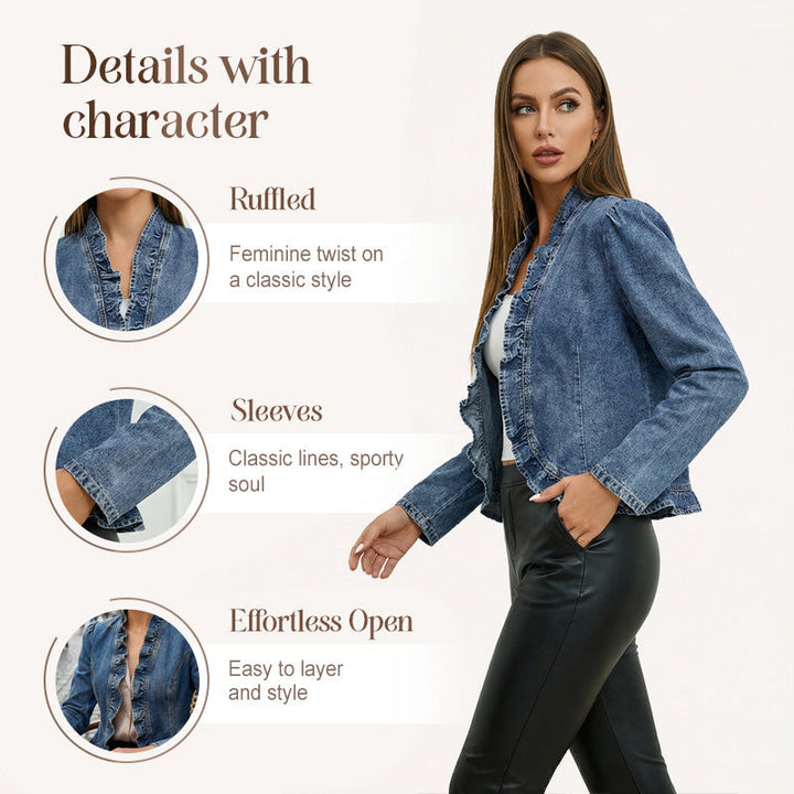 Suze | Denim Tussenjas